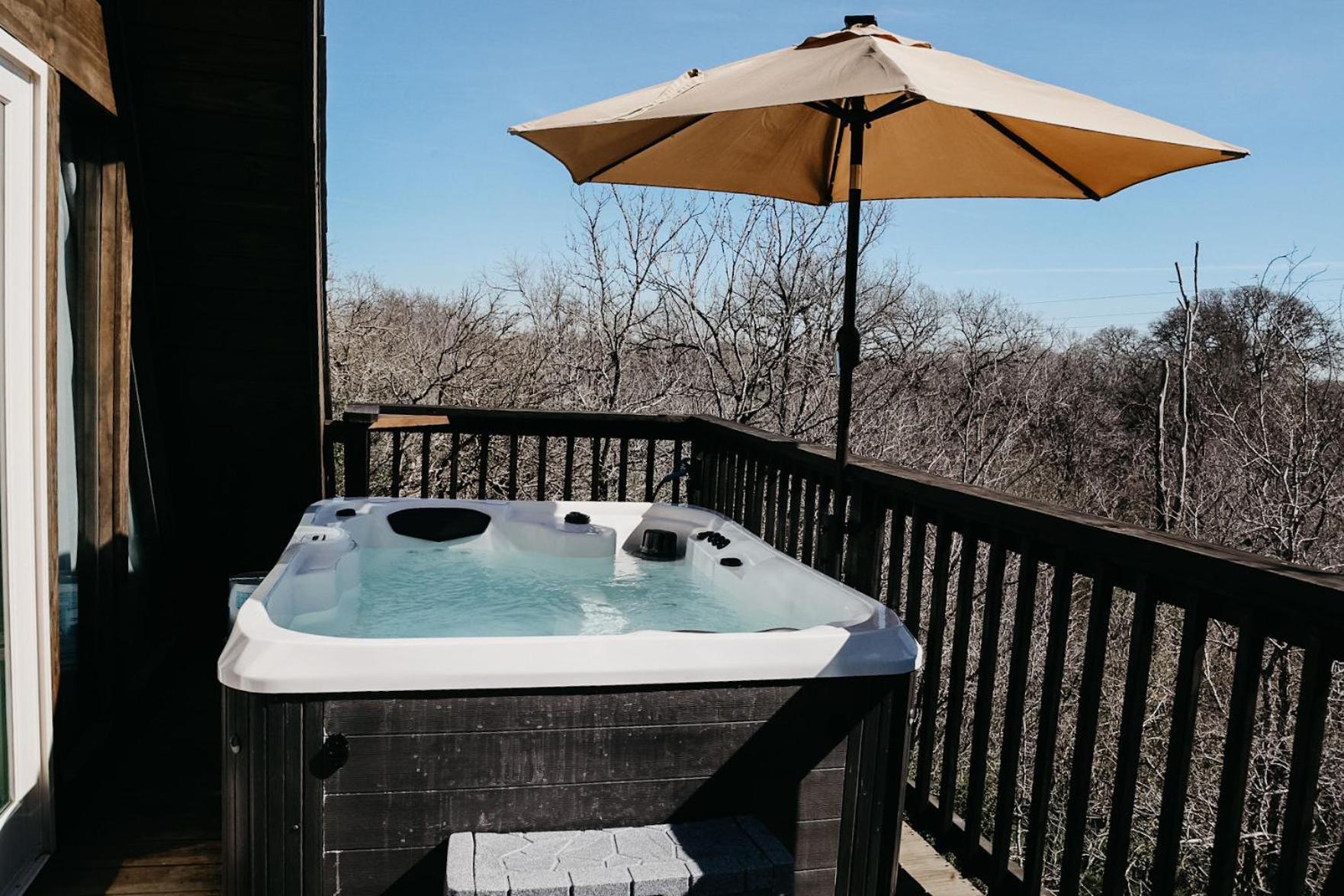 Dean'S Den: Private Deck W/ Jacuzzi And A View Villa New Braunfels Exteriör bild