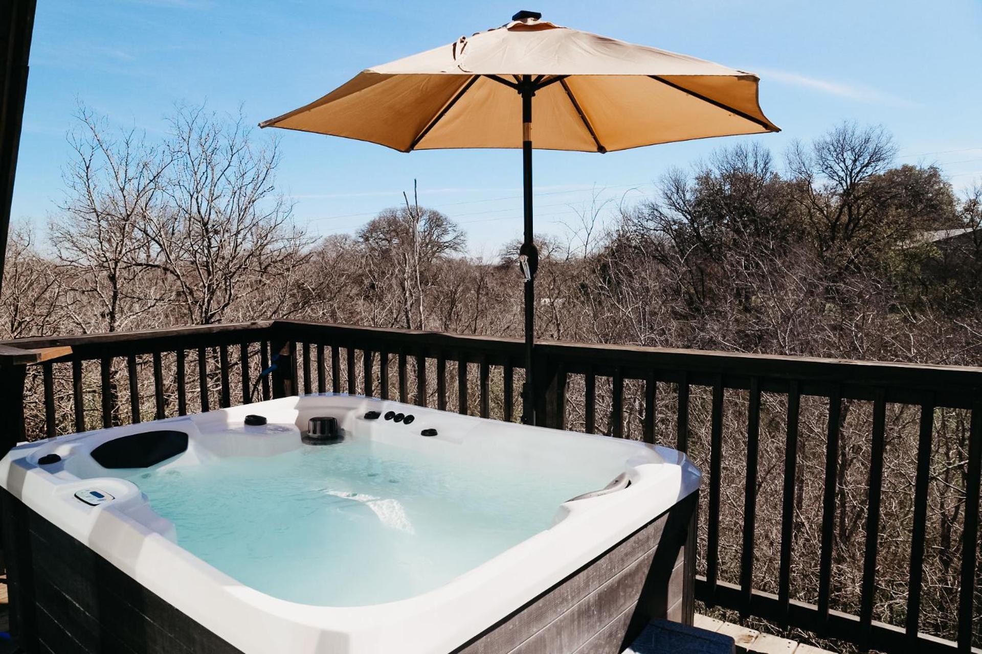 Dean'S Den: Private Deck W/ Jacuzzi And A View Villa New Braunfels Exteriör bild